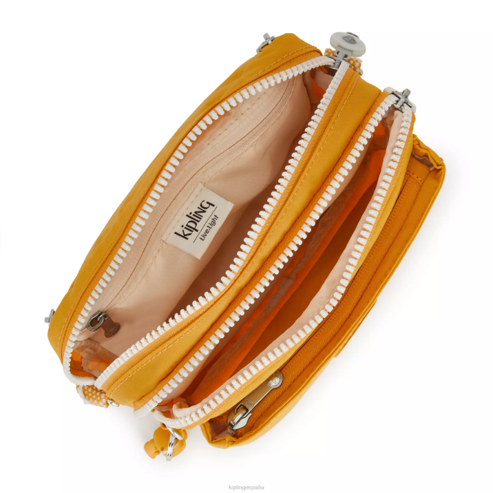 bolsa crossbody convertible abanu Kipling amarillo rapido mujer 884V118 bolsos cruzados