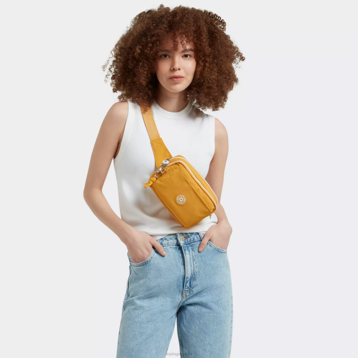bolsa crossbody convertible abanu Kipling amarillo rapido mujer 884V118 bolsos cruzados
