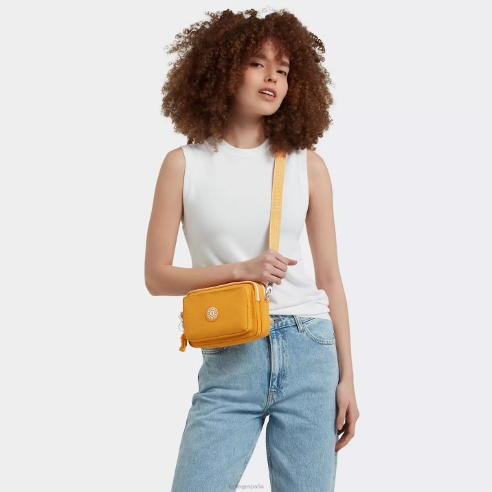 bolsa crossbody convertible abanu Kipling amarillo rapido mujer 884V118 bolsos cruzados