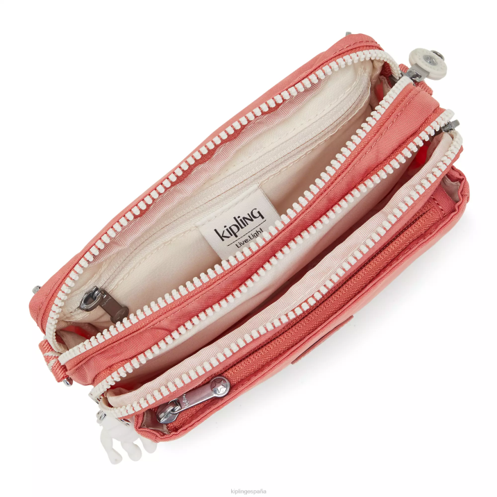bolsa crossbody convertible abanu Kipling rosa de la vendimia mujer 884V122 bolsos cruzados