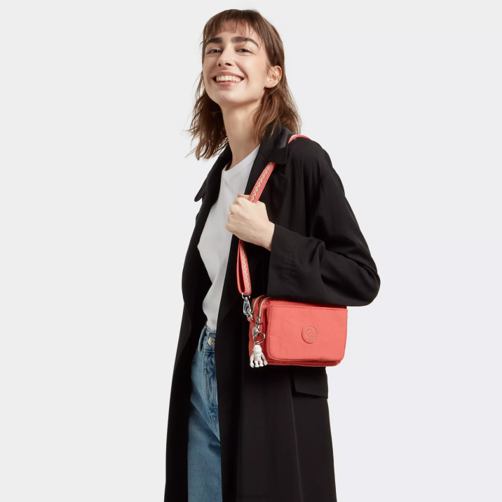 bolsa crossbody convertible abanu Kipling rosa de la vendimia mujer 884V122 bolsos cruzados
