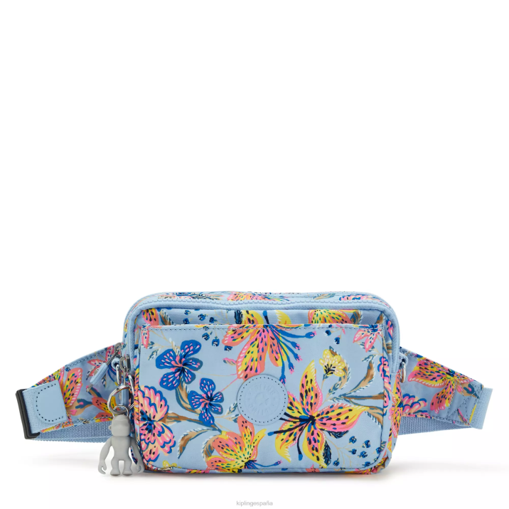 bolsa crossbody convertible abanu con múltiples estampados Kipling flores silvestres mujer 884V323 bolsos cruzados