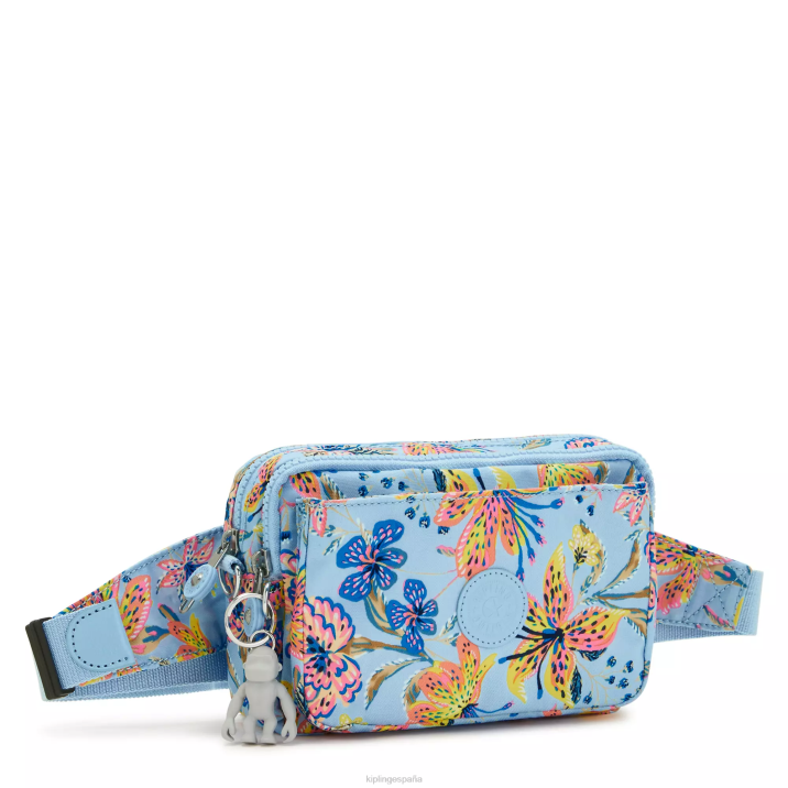 bolsa crossbody convertible abanu con múltiples estampados Kipling flores silvestres mujer 884V323 bolsos cruzados