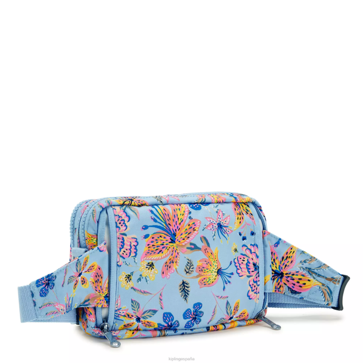 bolsa crossbody convertible abanu con múltiples estampados Kipling flores silvestres mujer 884V323 bolsos cruzados