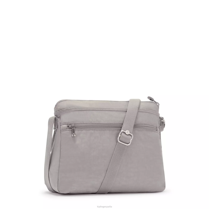 bolsa crossbody de pasillo Kipling gris gris mujer 884V221 bolsos cruzados