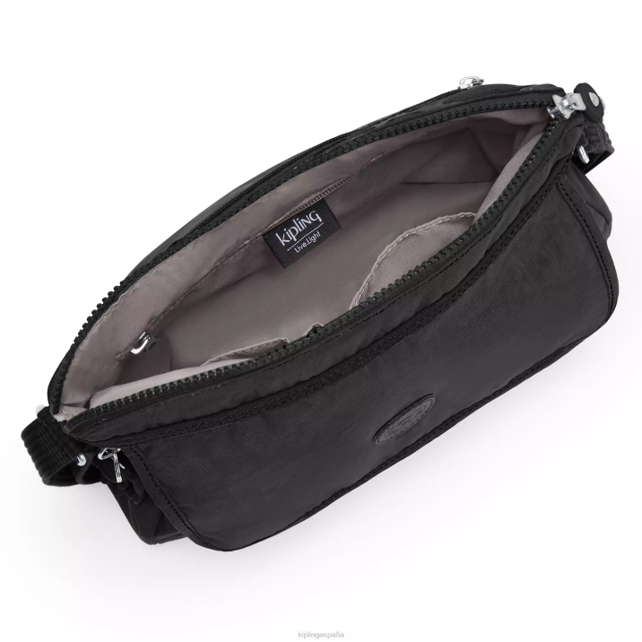 bolsa crossbody de pasillo Kipling negro negro mujer 884V222 bolsos cruzados