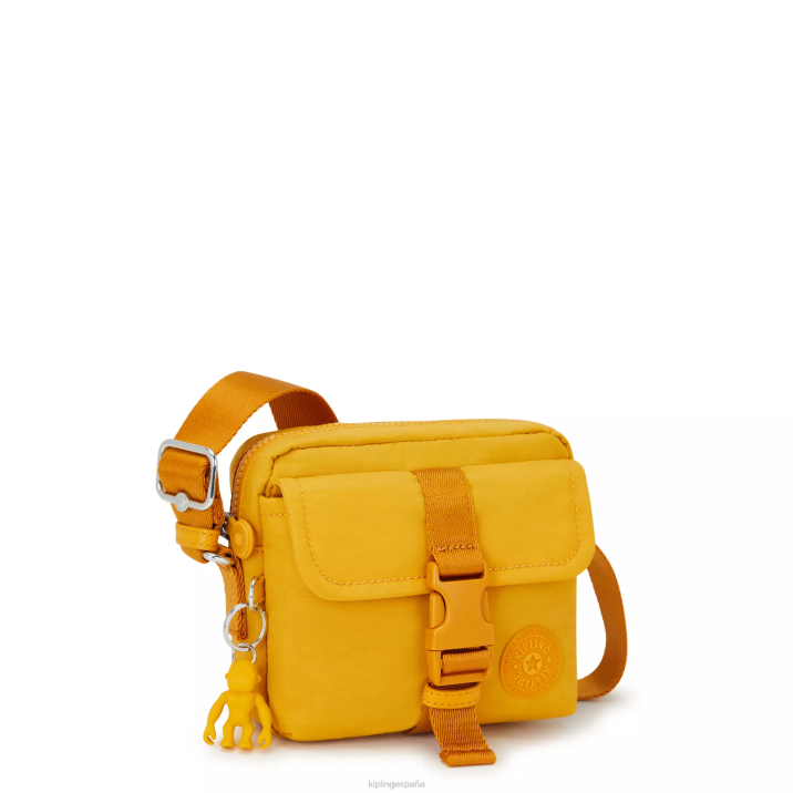 bolsa crossbody desta Kipling rapidâ amarilloâ m mujer 884V31 bolsos cruzados