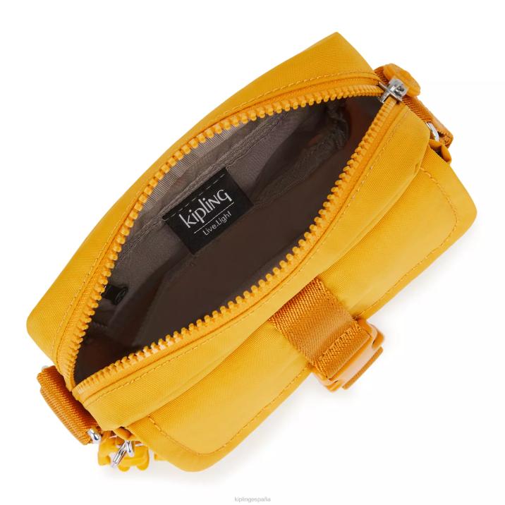 bolsa crossbody desta Kipling rapidâ amarilloâ m mujer 884V31 bolsos cruzados