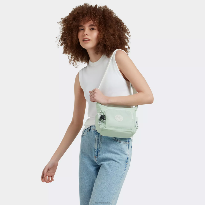 bolsa crossbody gabbie mini Kipling aireado verde mujer 884V21 bolsos cruzados