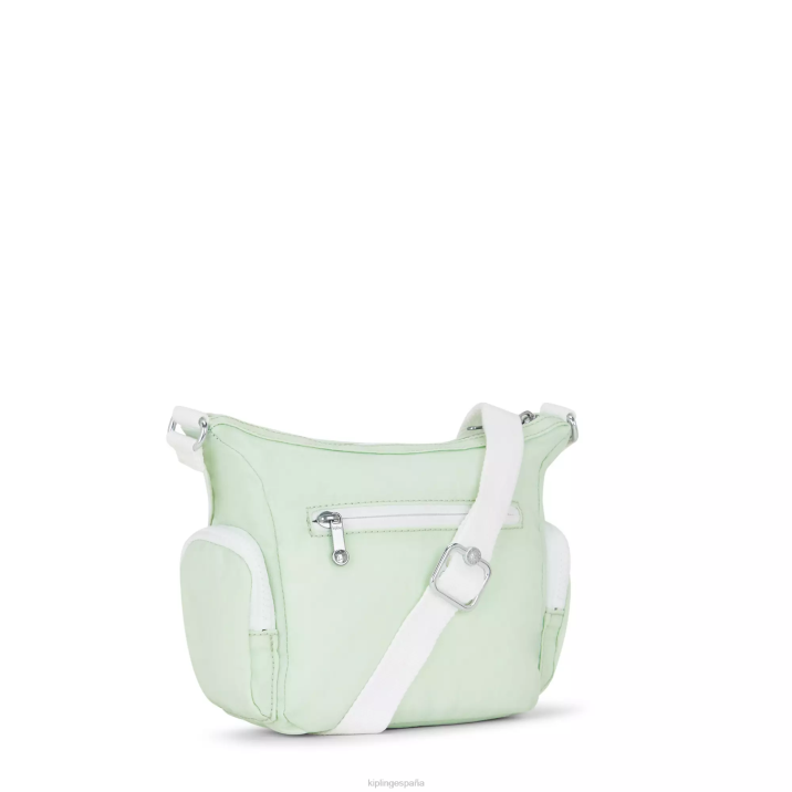 bolsa crossbody gabbie mini Kipling aireado verde mujer 884V21 bolsos cruzados
