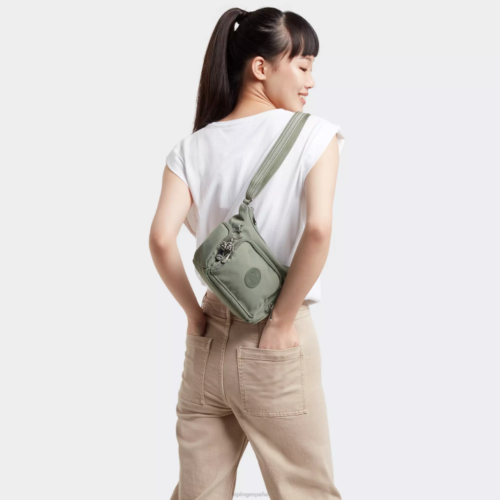 bolsa crossbody gabbie mini Kipling algas oscuras mujer 884V74 bolsos cruzados