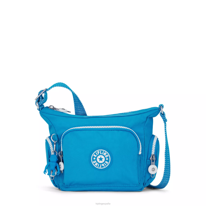 bolsa crossbody gabbie mini Kipling azul ansioso mujer 884V22 bolsos cruzados