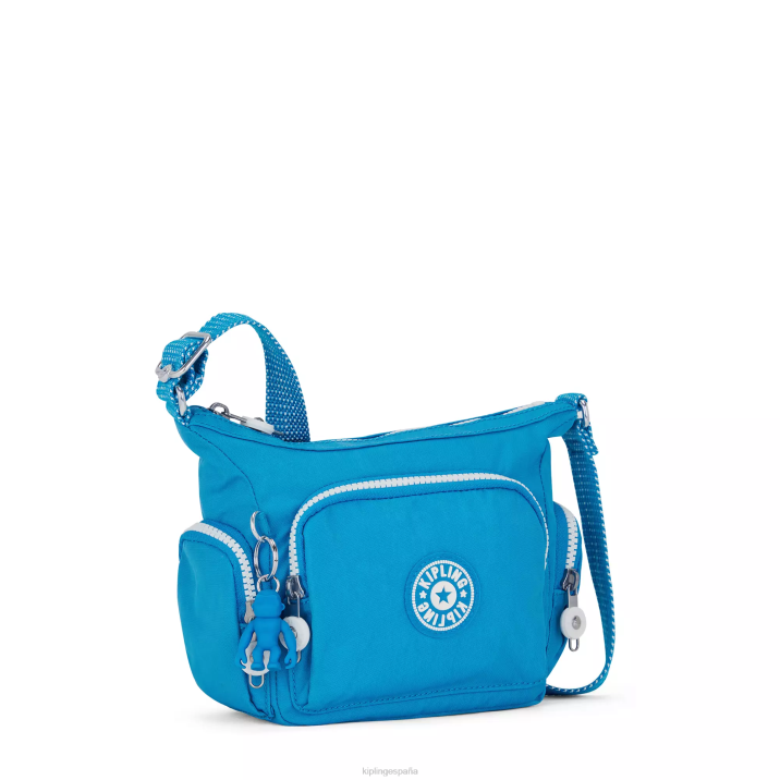 bolsa crossbody gabbie mini Kipling azul ansioso mujer 884V22 bolsos cruzados