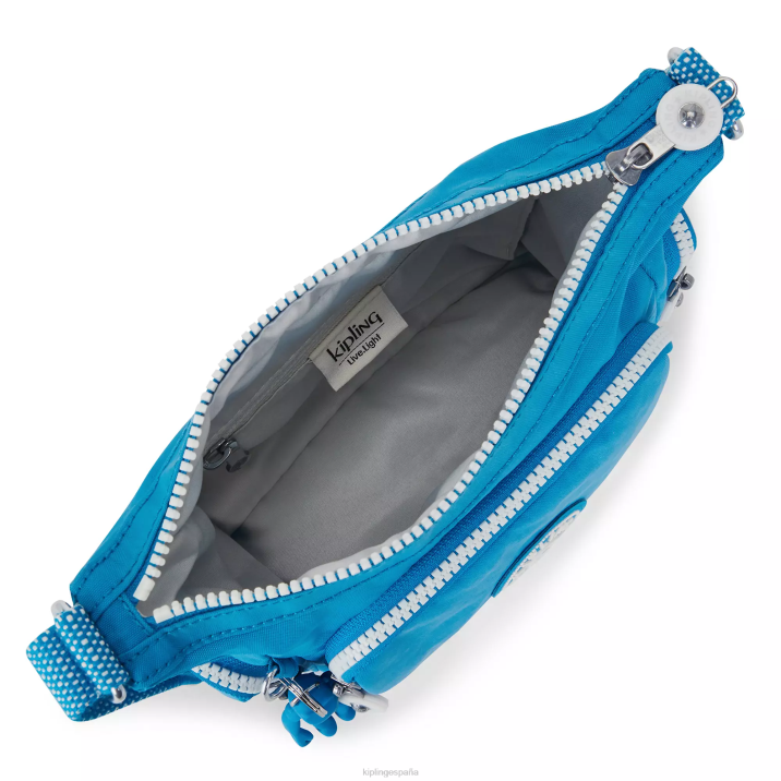 bolsa crossbody gabbie mini Kipling azul ansioso mujer 884V22 bolsos cruzados