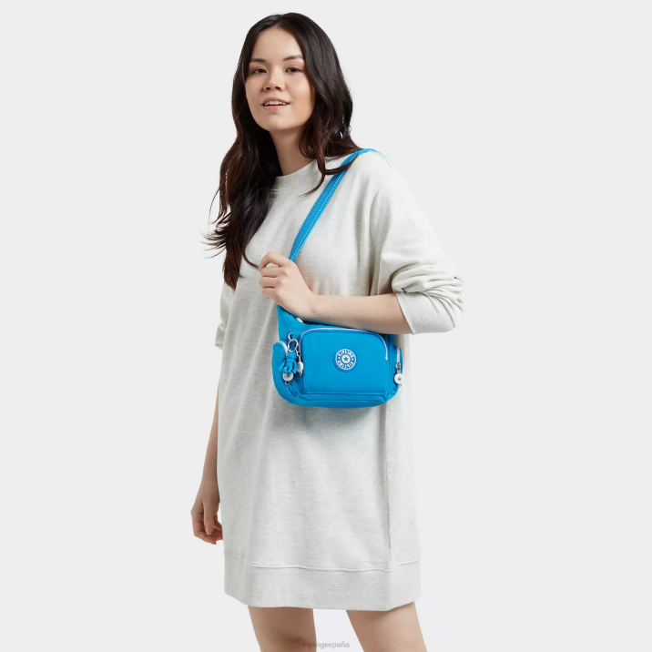 bolsa crossbody gabbie mini Kipling azul ansioso mujer 884V22 bolsos cruzados