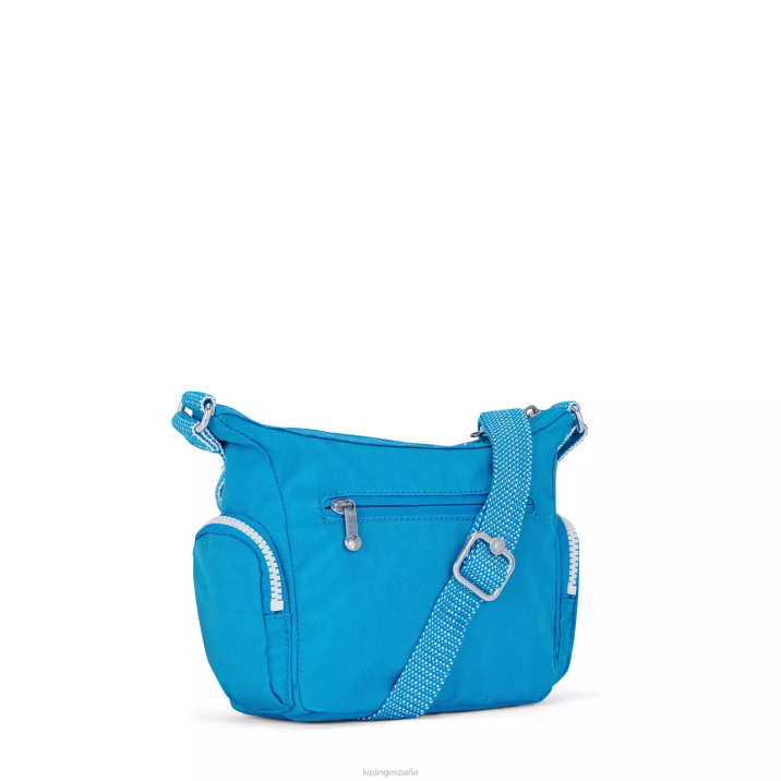 bolsa crossbody gabbie mini Kipling azul ansioso mujer 884V22 bolsos cruzados