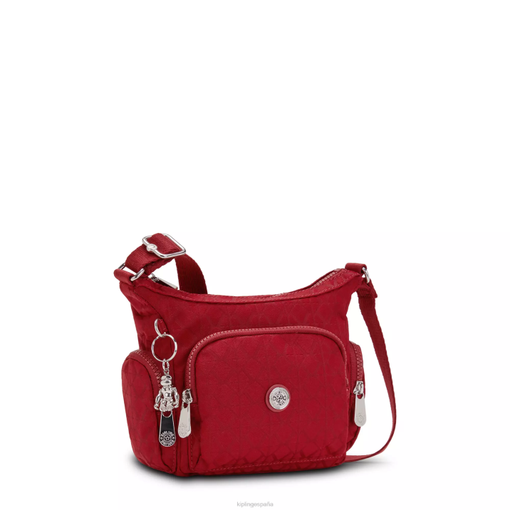 bolsa crossbody gabbie mini Kipling firma roja mujer 884V73 bolsos cruzados