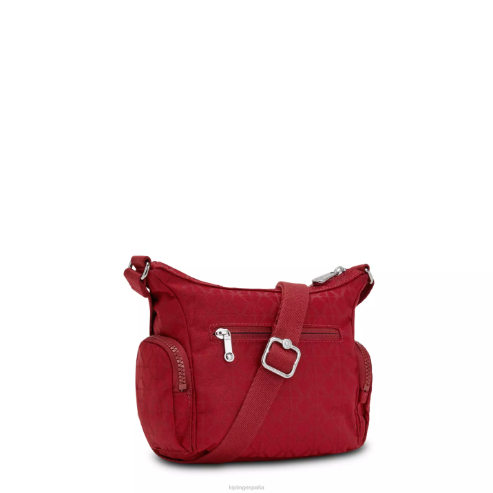 bolsa crossbody gabbie mini Kipling firma roja mujer 884V73 bolsos cruzados