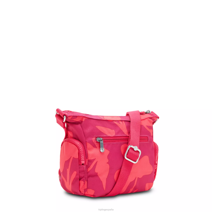 bolsa crossbody gabbie mini estampada Kipling flor de coral mujer 884V138 bolsos cruzados
