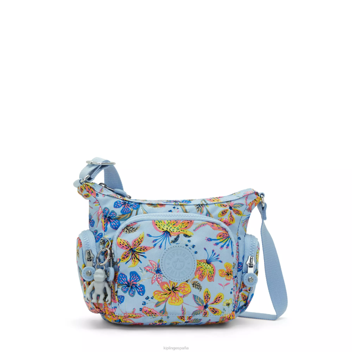 bolsa crossbody gabbie mini estampada Kipling flores silvestres mujer 884V141 bolsos cruzados