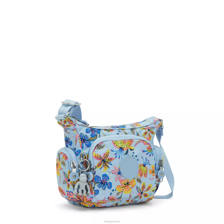 bolsa crossbody gabbie mini estampada Kipling flores silvestres mujer 884V141 bolsos cruzados