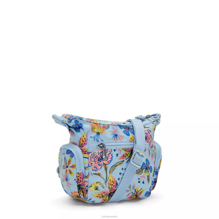 bolsa crossbody gabbie mini estampada Kipling flores silvestres mujer 884V141 bolsos cruzados