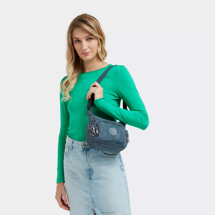 bolsa crossbody gabbie mini estampada Kipling gris nocturno mujer 884V102 bolsos cruzados