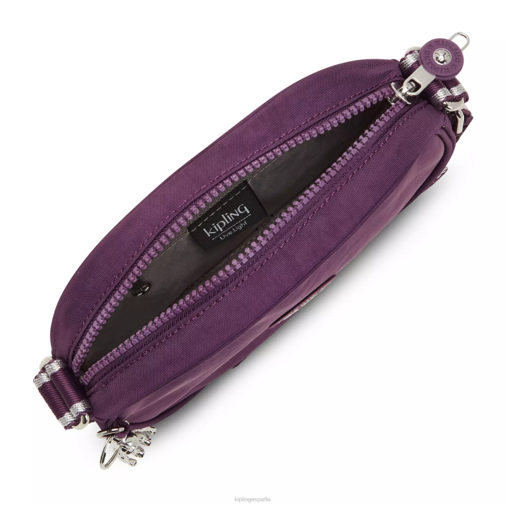 bolsa crossbody gema Kipling ciruela sin fin mujer 884V214 bolsos cruzados