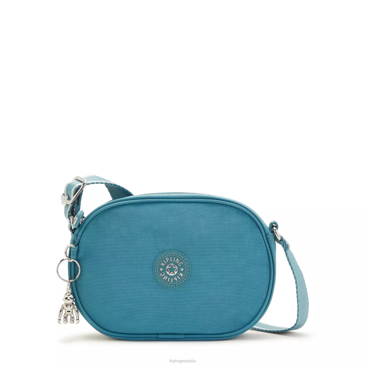 bolsa crossbody gema Kipling verde azulado del océano mujer 884V213 bolsos cruzados