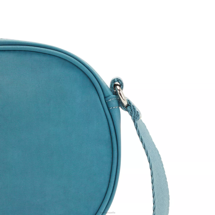 bolsa crossbody gema Kipling verde azulado del océano mujer 884V213 bolsos cruzados
