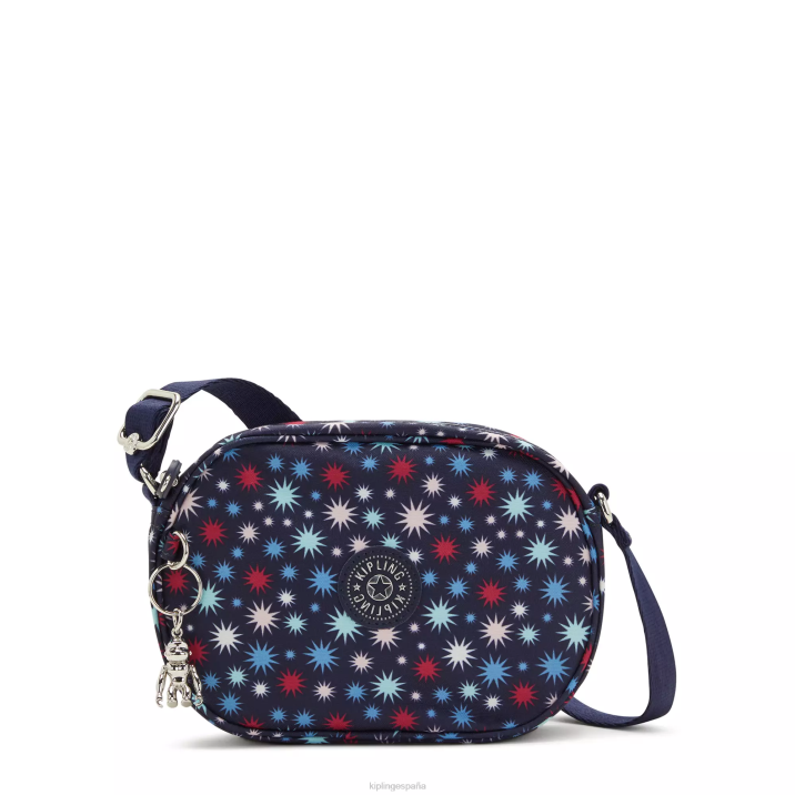 bolsa crossbody gema estampada Kipling estrellas funky mujer 884V220 bolsos cruzados