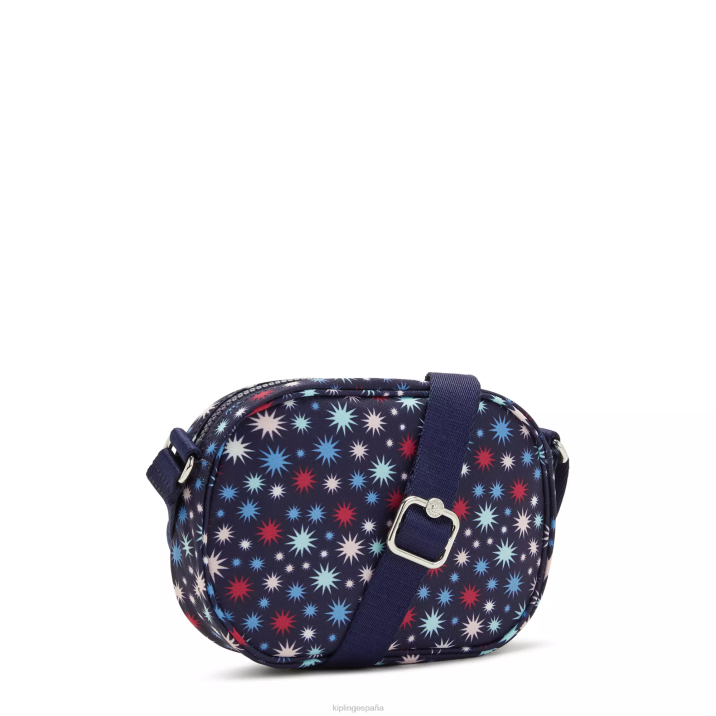 bolsa crossbody gema estampada Kipling estrellas funky mujer 884V220 bolsos cruzados