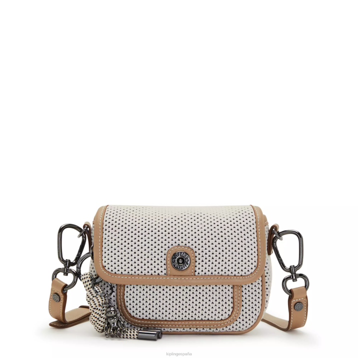 bolsa crossbody inaki pequeña Kipling beige modesto mujer 884V60 bolsos cruzados