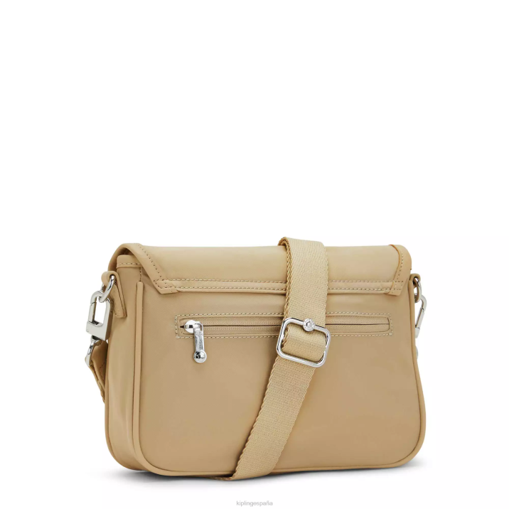 bolsa crossbody inaki pequeña Kipling beige natural mujer 884V180 bolsos cruzados