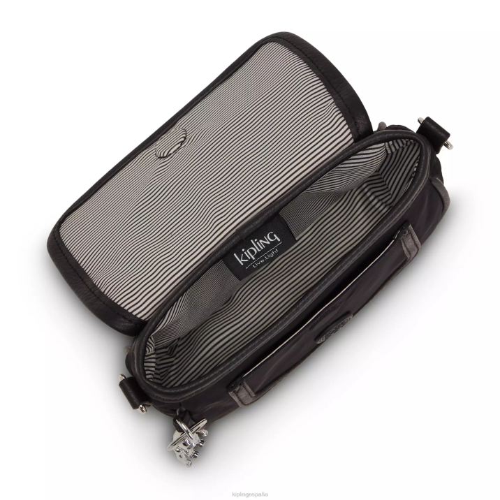 bolsa crossbody inaki pequeña Kipling paka negro mujer 884V238 bolsos cruzados