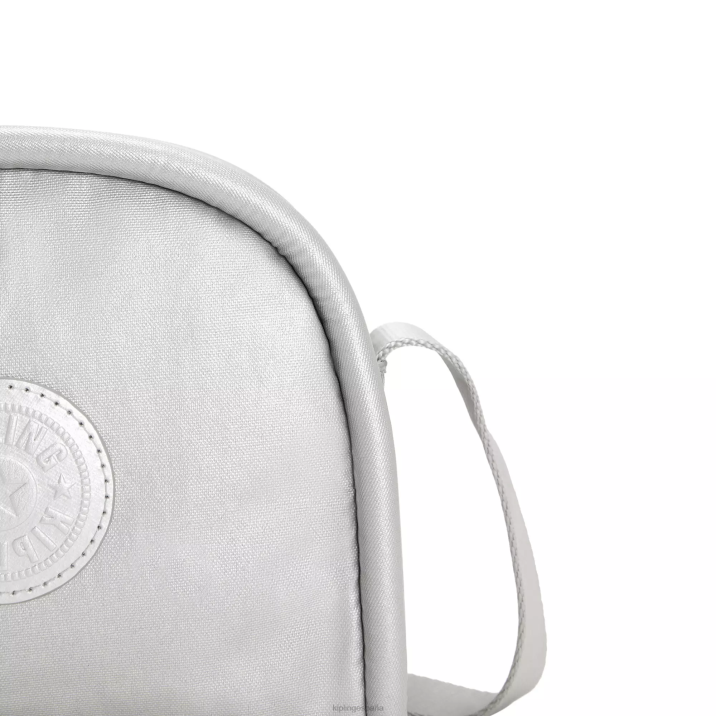 bolsa crossbody jesper metalizada Kipling metálico brillante mujer 884V205 bolsos cruzados