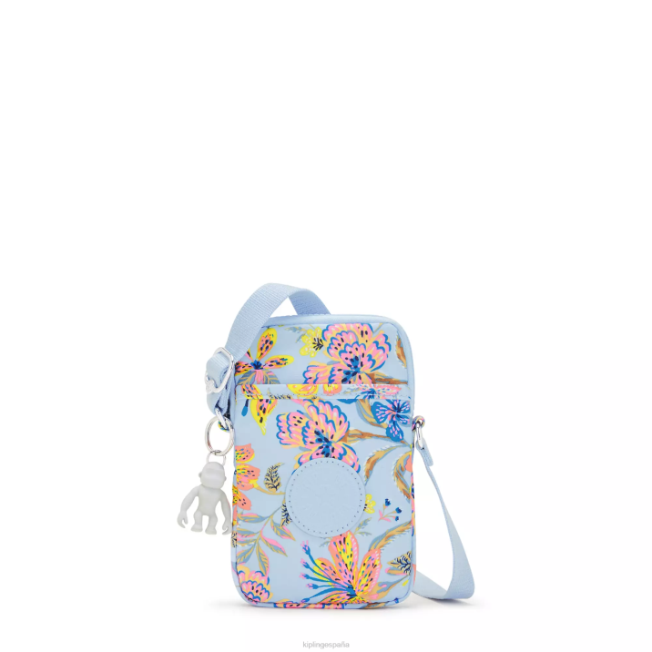 bolsa crossbody para teléfono con estampado Tally Kipling flores silvestres mujer 884V56 bolsos cruzados