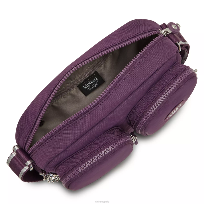 bolsa crossbody patty Kipling ciruela sin fin mujer 884V218 bolsos cruzados