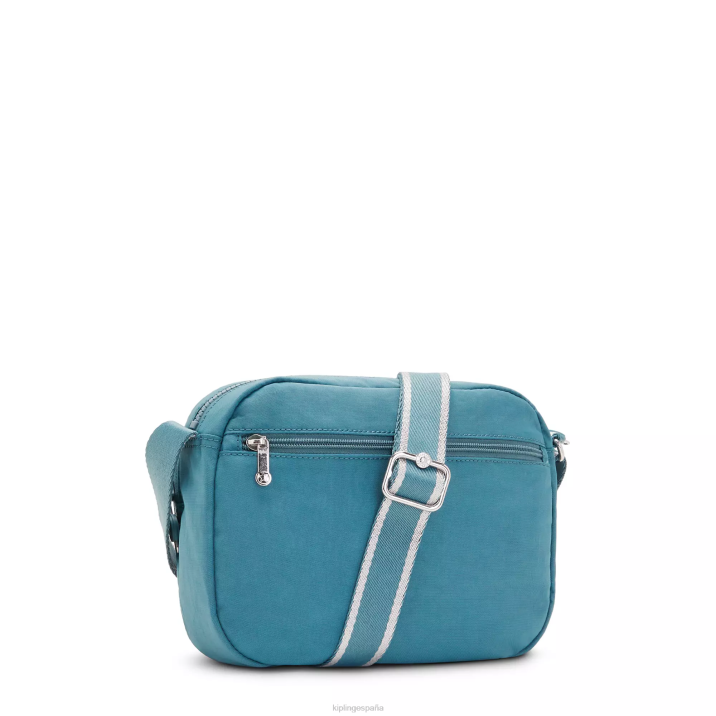 bolsa crossbody patty Kipling verde azulado del océano mujer 884V217 bolsos cruzados