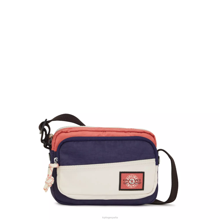 bolsa crossbody sisko Kipling último bloque de la marina mujer 884V174 bolsos cruzados
