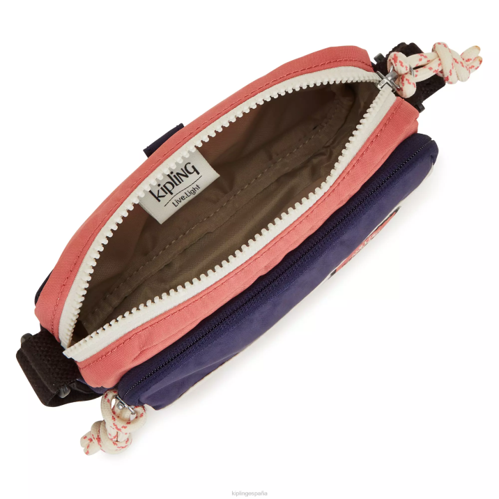 bolsa crossbody sisko Kipling último bloque de la marina mujer 884V174 bolsos cruzados