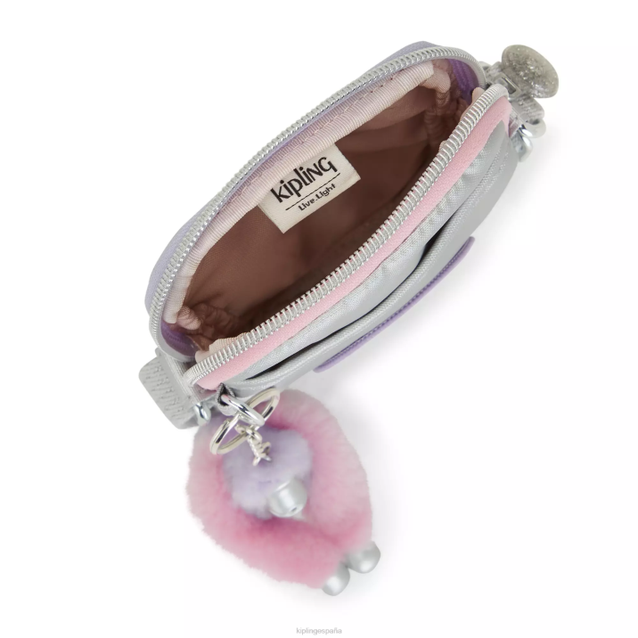 bolsa para teléfono Tally metalizada Kipling diversión de metal dulce mujer 884V29 bolsos cruzados