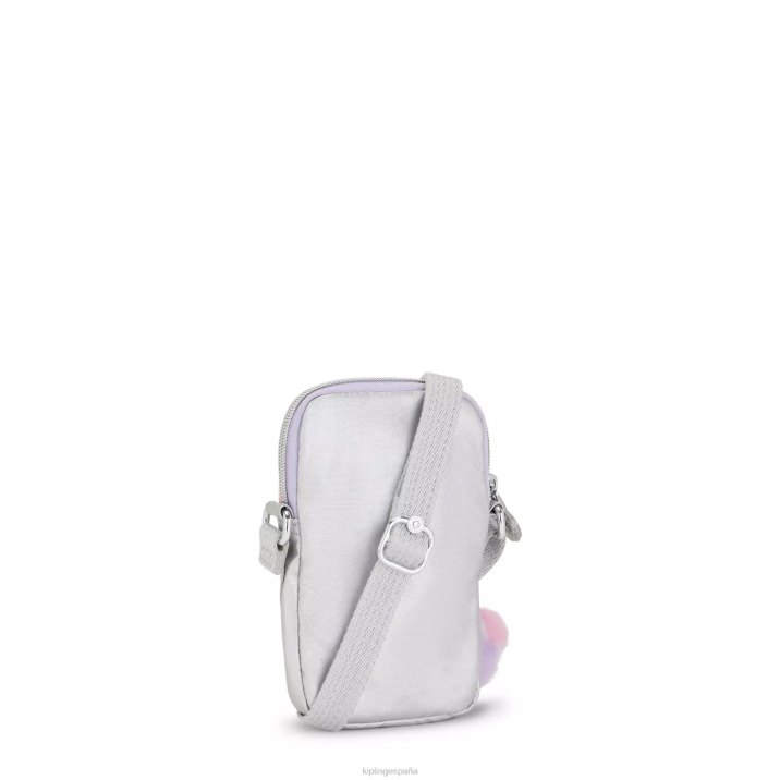 bolsa para teléfono Tally metalizada Kipling diversión de metal dulce mujer 884V29 bolsos cruzados