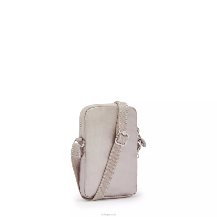 bolsa para teléfono Tally metalizada Kipling resplandor metalico mujer 884V59 bolsos cruzados