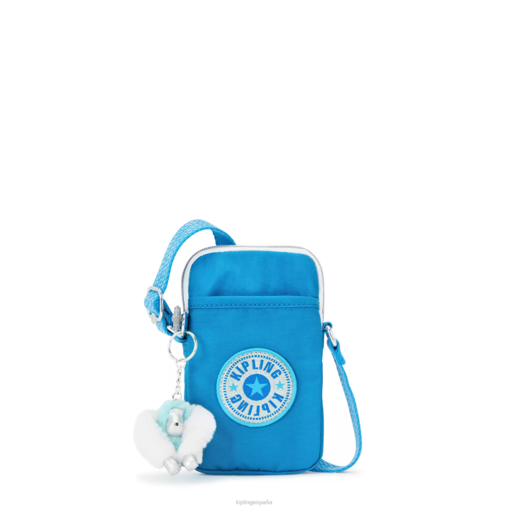 bolso cruzado para teléfono Tally Kipling ansiosa diversión azul mujer 884V27 bolsos cruzados