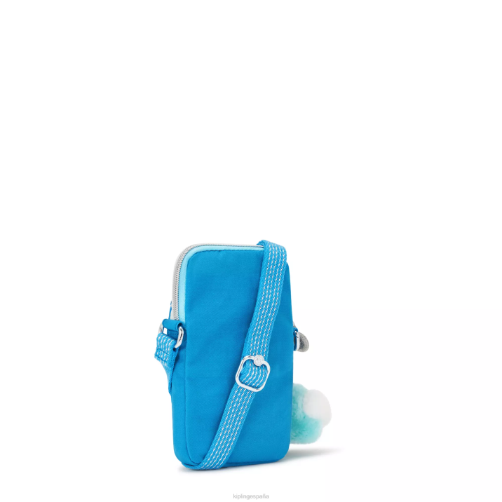 bolso cruzado para teléfono Tally Kipling ansiosa diversión azul mujer 884V27 bolsos cruzados