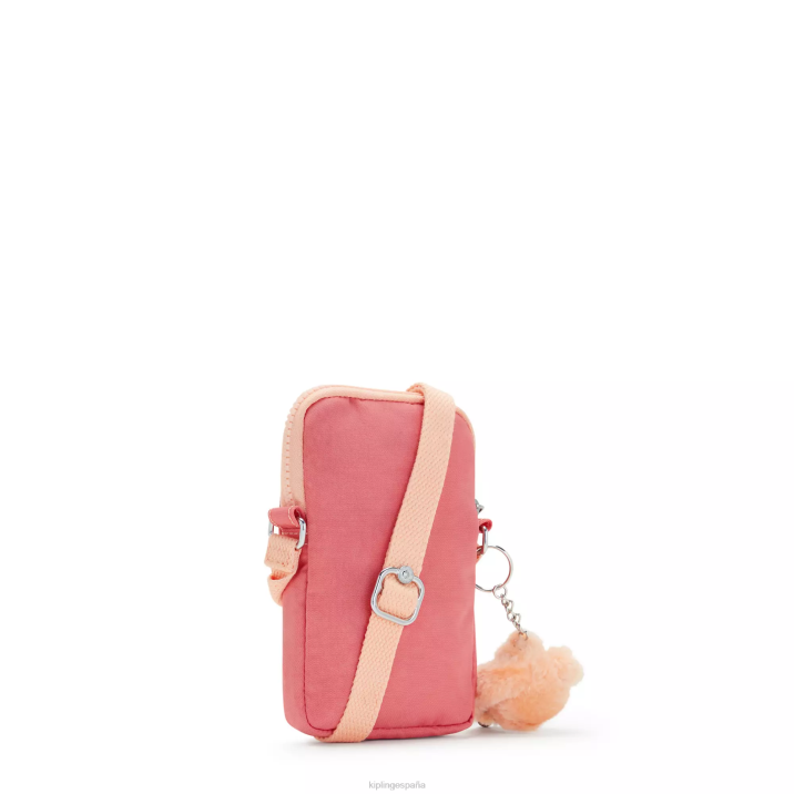 bolso cruzado para teléfono Tally Kipling rosa alegre mujer 884V55 bolsos cruzados
