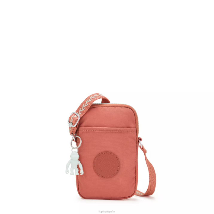 bolso cruzado para teléfono Tally Kipling rosa de la vendimia mujer 884V54 bolsos cruzados
