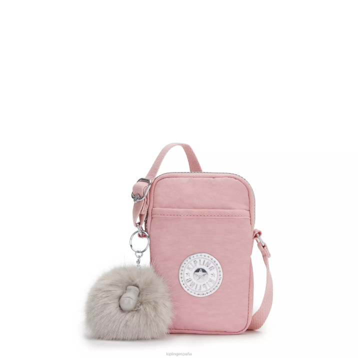 bolso cruzado para teléfono Tally Kipling rosa nupcial mujer 884V51 bolsos cruzados