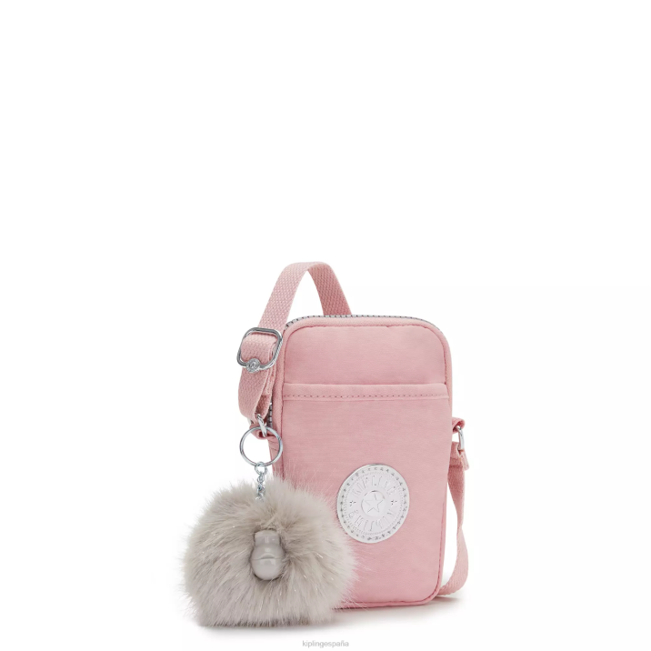 bolso cruzado para teléfono Tally Kipling rosa nupcial mujer 884V51 bolsos cruzados